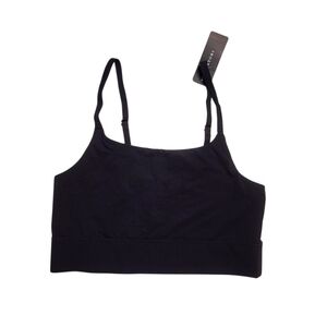 NEW Natori Women's Black Bliss Flex Bralette - S